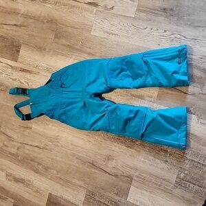 Kids Squall Waterproof Insulated Iron Knee Snow Bibs